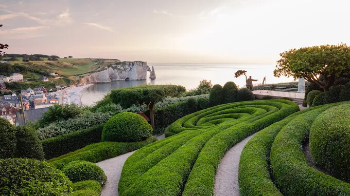 les jardins d etretat